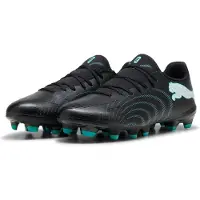 Puma FUTURE 9 PLAY FG/AG Football Boots Unisex, Men, Black/Intense Mint/White, 47