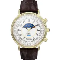 Timex 1990 Moon Phase&Calendar Dial Reissue Klokke brun