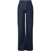 Pieces Pcsilke Mw Jeans Med Vid Passform