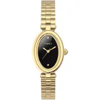 Timex Cavatina Luxe Gold-Tone Case&Bracelet Klokke gul