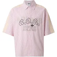 Adidas Originals Texas A&m Aggies Poplin Button Up Kortarmet Skjorte
