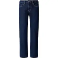 Pepe Jeans for man. PM20849915CB Straight Cash Blue Jeans (33/32), Casual, Cotton, Denim