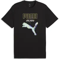 Puma Graphics Cyber Kortarmet T-skjorte