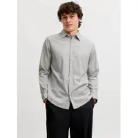 Jack & Jones Field Melange Skjorte Med Lange Ermer