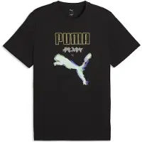 Puma Graphics Cyber Kortarmet T-skjorte