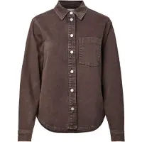Pieces Pcsilke Denimskjorte