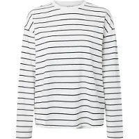 Pieces Sadie Langarmet T-skjorte