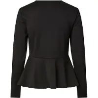 Pieces Alisa Peplum Langarmet T-skjorte