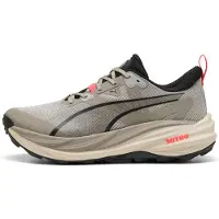 Puma Voyage NITRO 4 Running Shoes Men, Shoes, Mouse Gray/Ultra Red/Silver Fog, 46.5