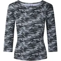 Pieces Pcphoebe Boatneck Topp Med 3/4 Ermer