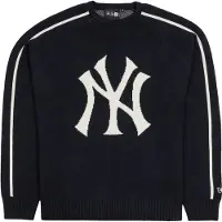 New Era Mlb Knit New York Yankees Genser