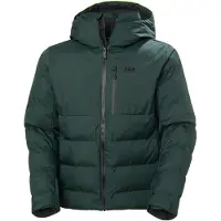 Helly Hansen for man. 66043 Kvitfjell Race Puffy Green Ski Jacket (L), Casual, Polyester, Outdoor
