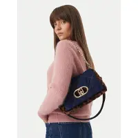 Liu Jo for woman. AF6148-E1164 Blu Blue Cross Over Bag (OSFA), Casual, Polyester
