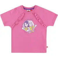 Lego Wear LEGO Friends T-skjorte - LWTuna 601 - Rosa m. Trykk - - 4 år (104) - T-skjorte