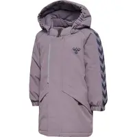 Hummel Vinterjakke - hmlMini Chevron - Tex - Grå Ridge - - 4 år (104) - Vinterjakke