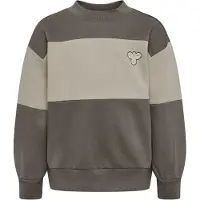 Hummel Collegegenser - HmlMini - Loose - Dark Gyllengrå - - 3 år (98) - Collegegenser