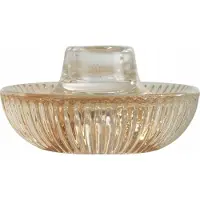 Homea Hjemme karbownany lysestake i glass ARTY