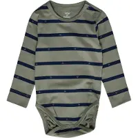 Hummel Body I/e - hmlMini - Stripete Bee - Shadow - - 74 - Langermet Body