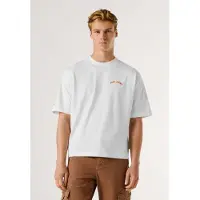 Pepe Jeans for man. PM5010307 Gideon T-shirt Multicolour white (L), Casual, Cotton, Short sleeve