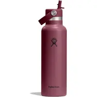 Hydroflask 21 Oz Standard Flex Straw Cap Flaske rød