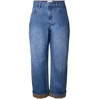 Y.A.S Yaslua Hw Oppbrett Barrel Jeans