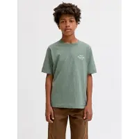 Jack & jones Norrebro Typo Kortarmet T-skjorte
