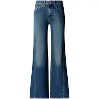 Pepe Jeans for woman. PL2051127 Blue Belle Flare Contrast Jeans (29/32), Casual, Cotton, Denim
