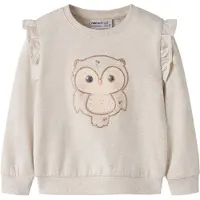 Name it Collegegenser - NmfNilda - Peyote Melange - - 1½ år (86) - Collegegenser