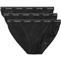 Calvin Klein Lv00qd5434 Bikini Truser 3 Enheter