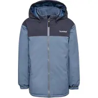 Hummel Vinterjakke - hmlJr-blokk - Tex - Flint Stone - - 4 år (104) - Vinterjakke