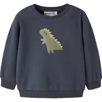 Name it Collegegenser - NmbVonne - Ombre Blue/Dinos - - 68 - Collegegenser
