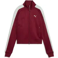 Puma T7 Always On Jacket Women, Clothing, Garnet Glow/Créme De Mint, M