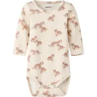 Name it Printet Ribbestrikk Sparkedrakt