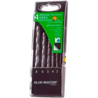 Blue Master 4/5/6/8mm Borsett 4 Stykker