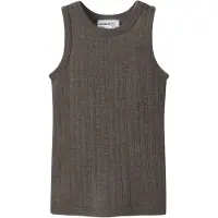 Name it Undertrøye - Ull - Rib - NmmWang - Morel - - 5 år (110) - Undertrøye