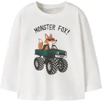 Name it Genser - NmmVogn - Loose - Cloud Danser/Fox Truck - - 2 år (92) - Genser