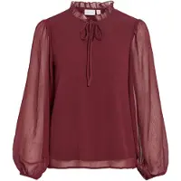 Vila Falia Langermet Bluse