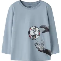 Name it Genser - NmmLeander - Ashley Blue - - 5 år (110) - Genser