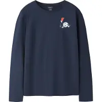 Name it Genser - NkmVux - Navy Blazer/Rødt kort - - 9-10 år (134-140) - Genser