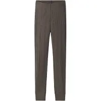 Name It Kids Leggings - Ull - Rib - NkmWang - Morel - - 7-8 år (122-128) - Bukser - Ull