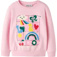 Name it Collegegenser - NmfLuka - Sweet Drømmer - - 6 år (116) - Collegegenser