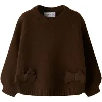 Name it Genser - Strikk - NmfNdoper - Chocolate Plum - - 6 år (116) - Genser