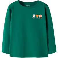 Name it Genser - NmfLinlas - Eviggrønn - - 4 år (104) - Genser