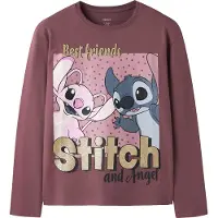 Name it Genser - Noos - NkfAdara - Stitch - Wild Ginger - - 7-8 år (122-128) - Genser