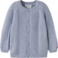 Name it Cardigan - Strikk - NmmWrilla - Eventide - - 3 år (98) - Cardigan