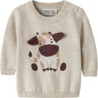 Name it Genser - Strikk - NbmLigan - Peyote Melange - - 68 - Genser