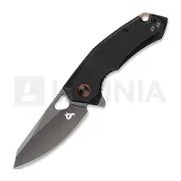 Black Fox The Corner - Grey Titanium Coating - G10 foldekniv, svart