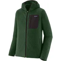 Patagonia R1 Air Full-Zip Hoody Fleecejakke grønn