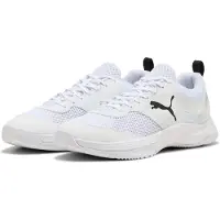 Puma Varion 3 Indoor Shoes Unisex, Sport, White/Black, 42