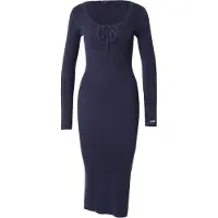 Tommy Hilfiger Dw0dw23309 Lang Ermet Midi-kjole